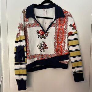 FP Movement by Free People Patterned Long Sleeve Top